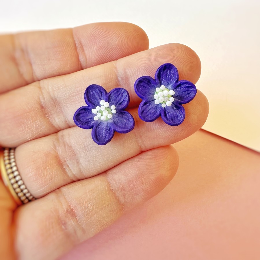 Auskarai Žibutės|Ner.Pl.|AUP-47